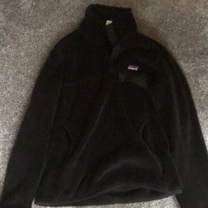 Black Patagonia quarter zip